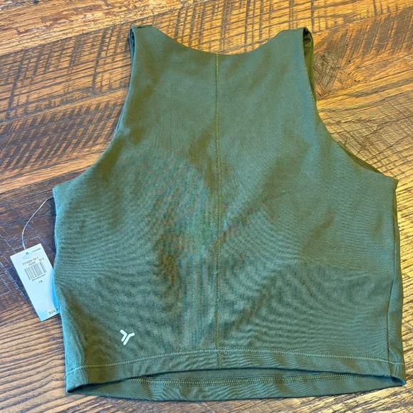 Ladies Old Navy Sports Bra - Olive Green - size XS - NWT - Picture 3 of 9